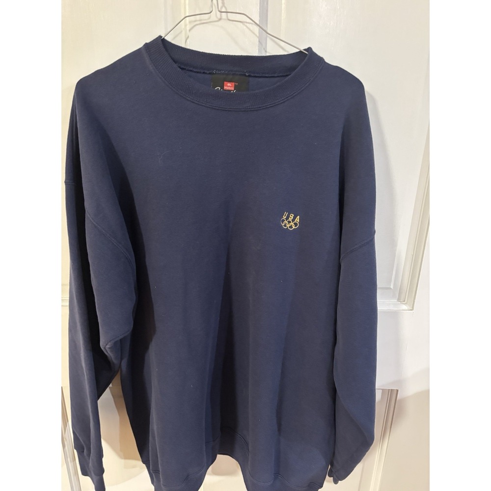 Vintage Hanes Signature USAA Olympics Logo Sweatshirt XL